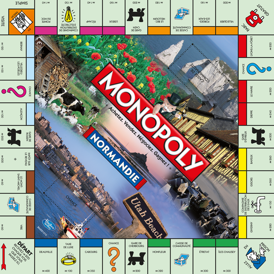 WINNING MOVES Puzzle 1000 pièces Monopoly Rue de la Paix pas cher