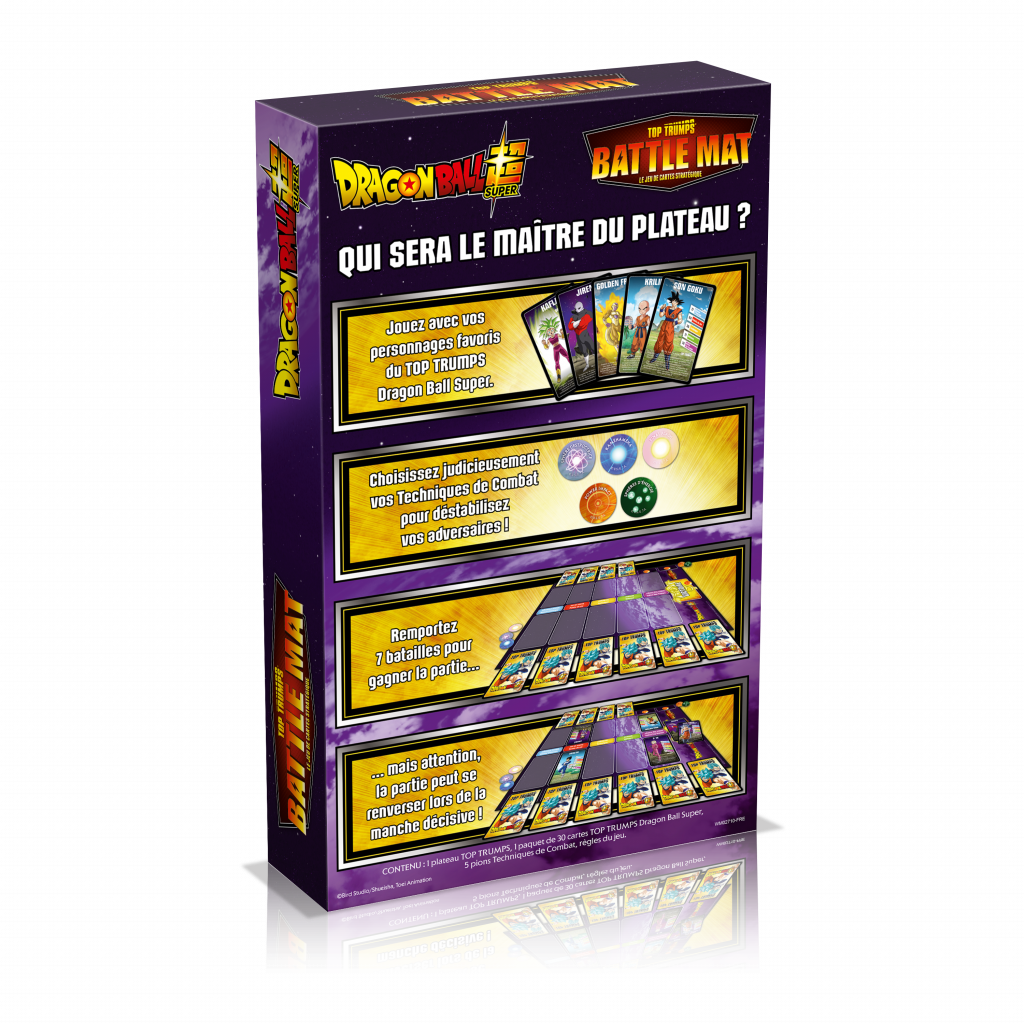 TOP TRUMPS BATTLE MAT DRAGON BALL SUPER Winning Moves