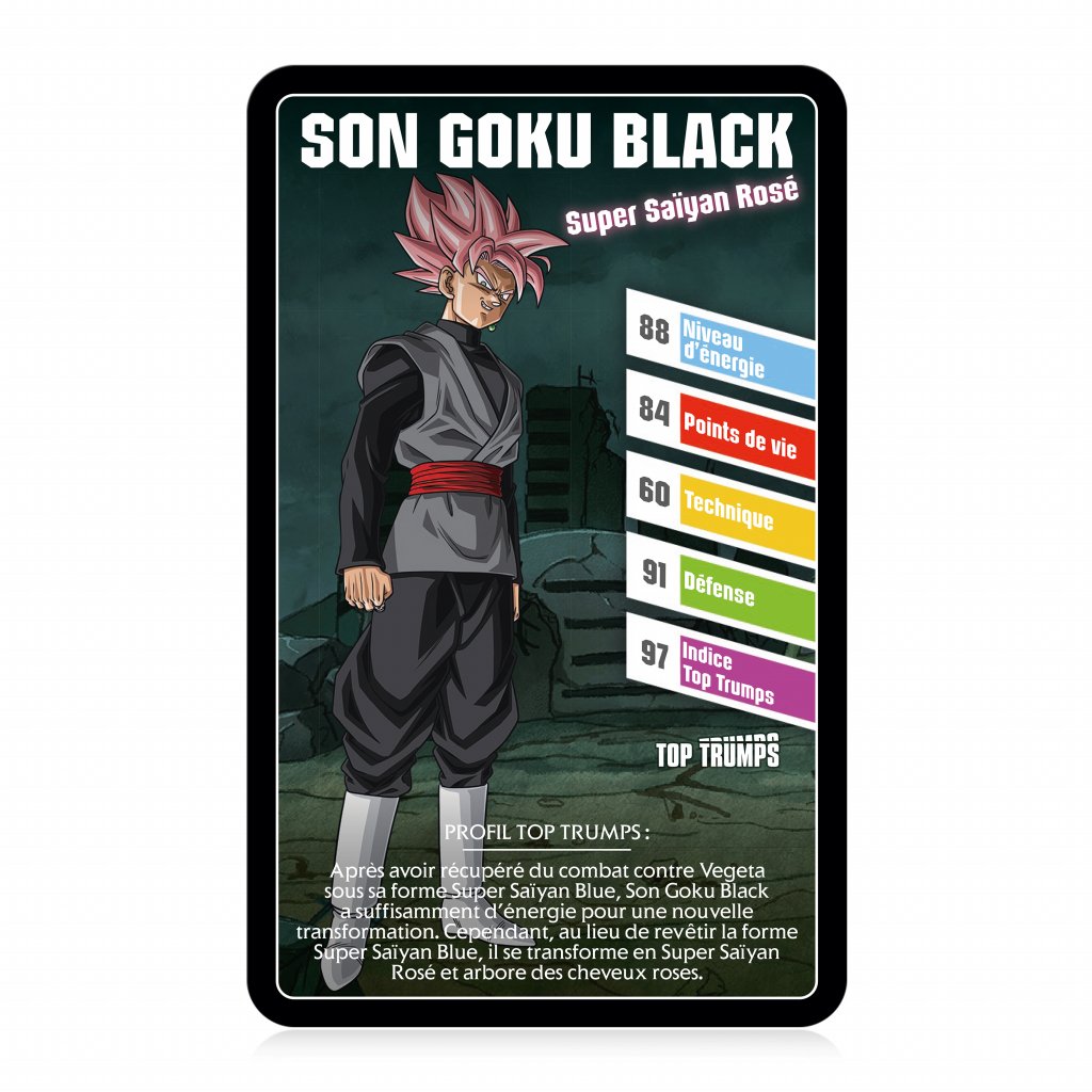 TOP TRUMPS BATTLE MAT DRAGON BALL SUPER Winning Moves