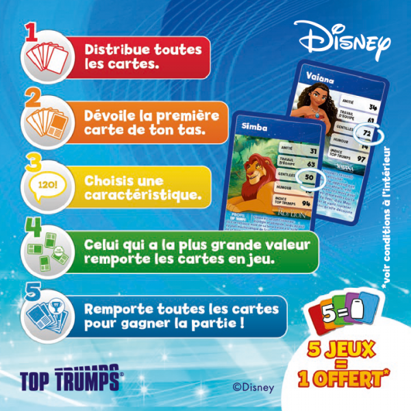 TOP TRUMPS DISNEY HEROES – Image 6