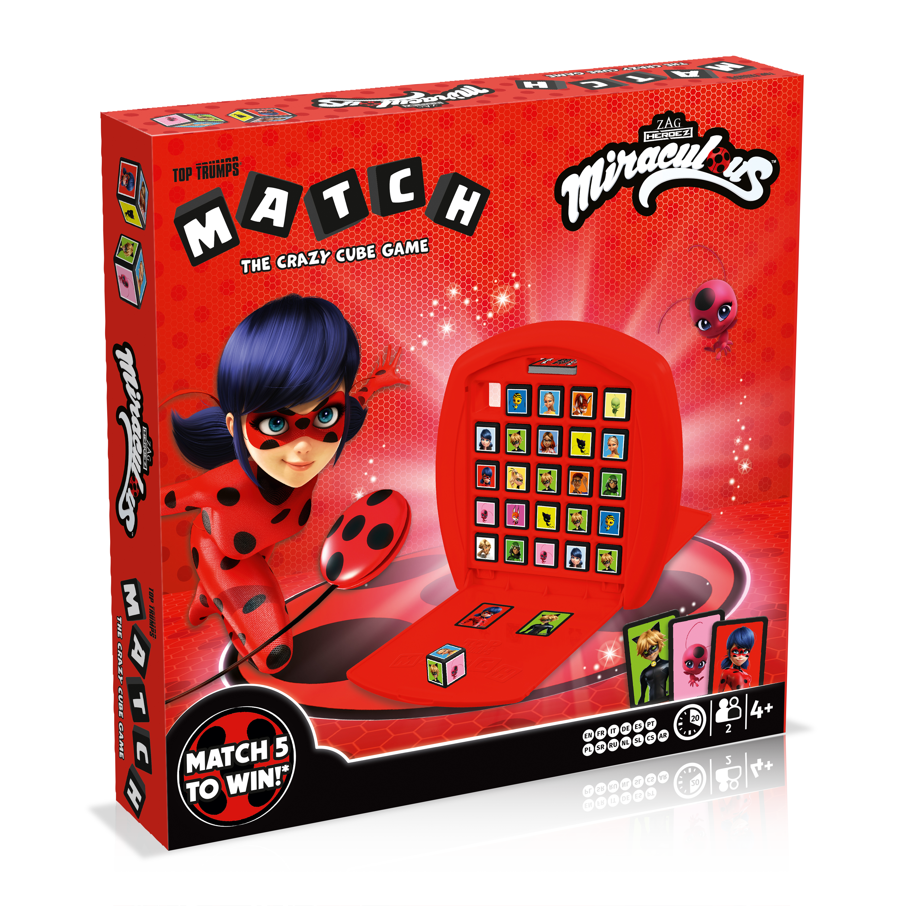 CLUEDO JUNIOR MIRACULOUS Jeux de société WINNING MOVES - Zoma