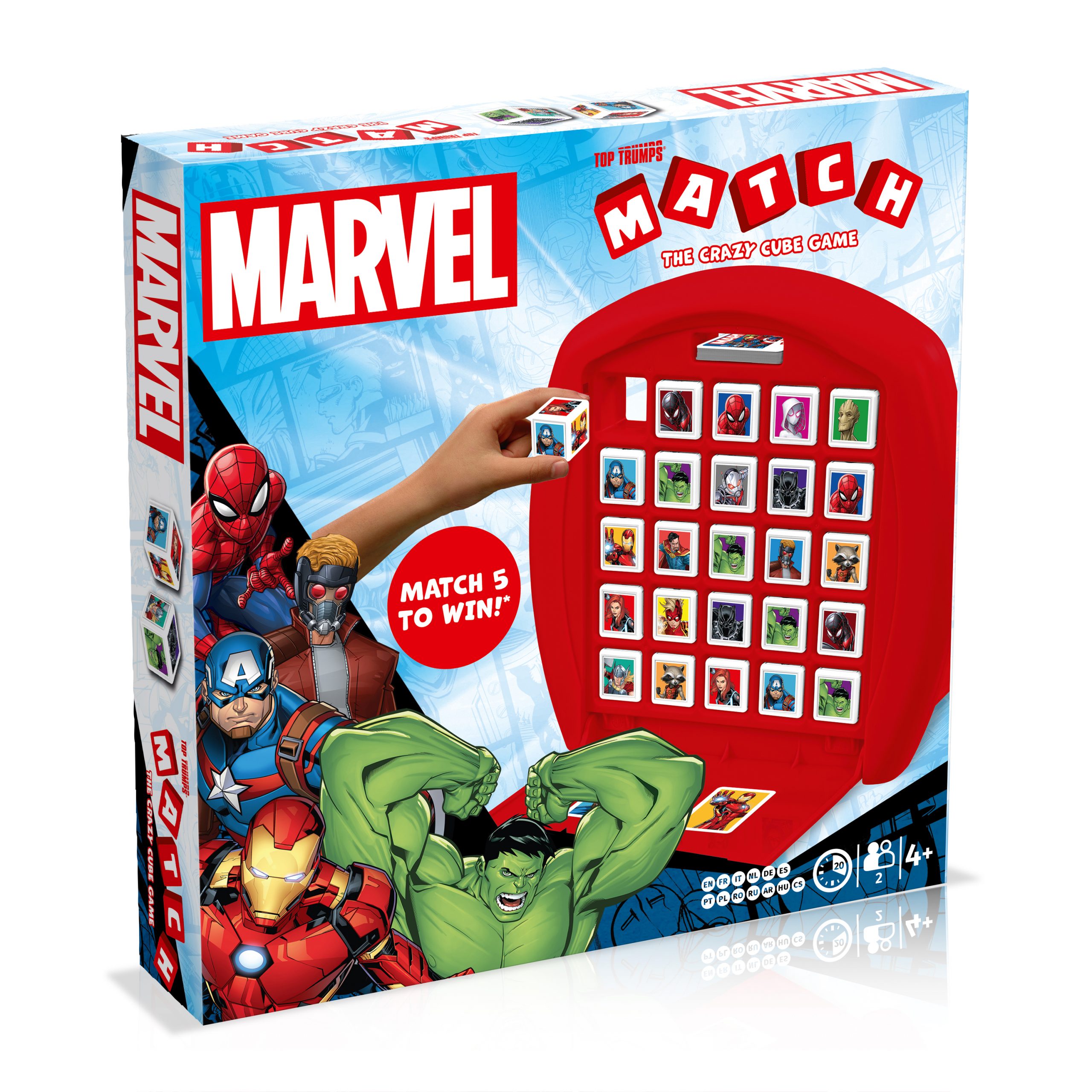 Match spider-man - jeu de societe - La Poste