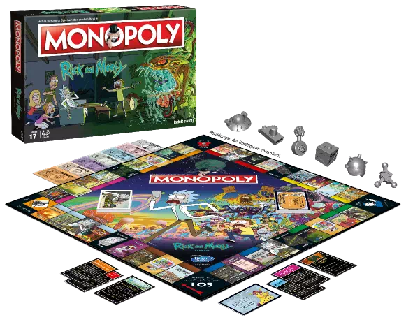 monopoly rick and morty home page
