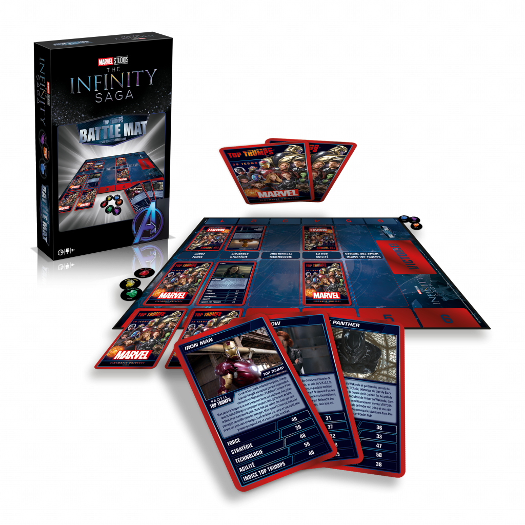 TOP TRUMPS BATTLE MAT MARVEL CINEMATIC UNIVERSE Winning Moves