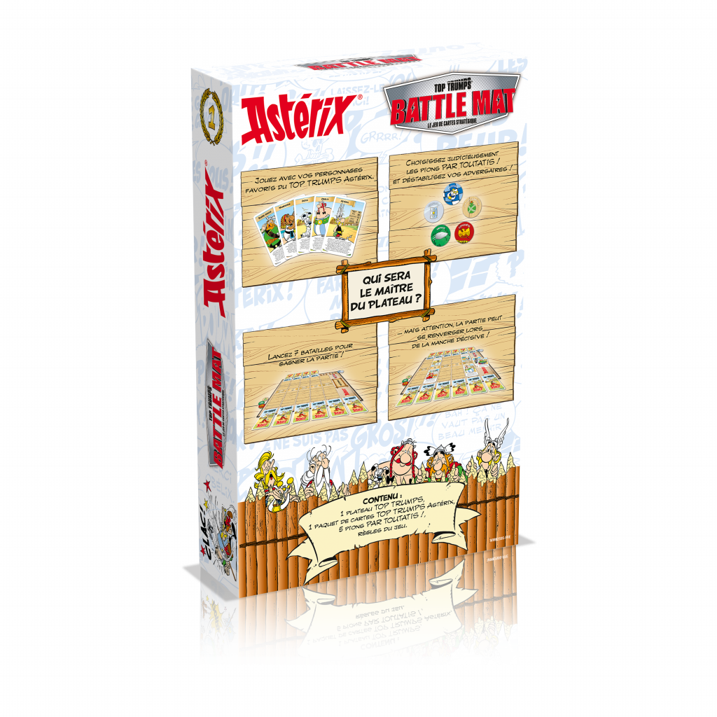 TOP TRUMPS BATTLE MAT ASTÉRIX Winning Moves