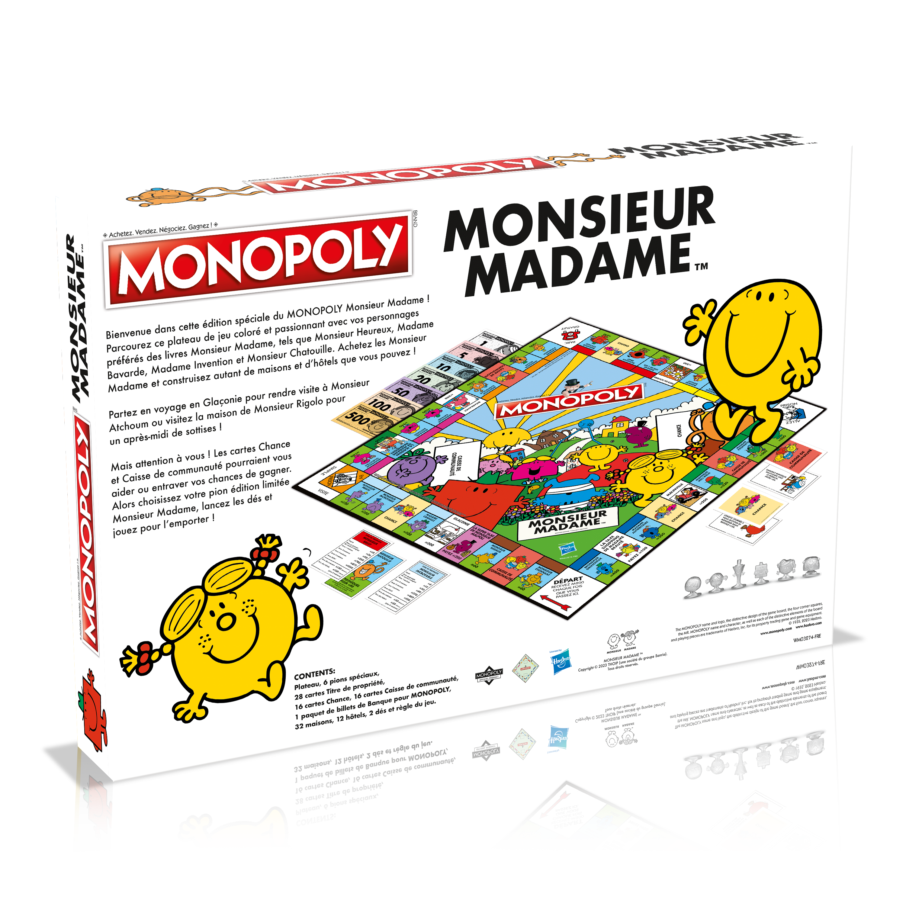 MONOPOLY - Villains (FR) : : Jeu de société Hasbro