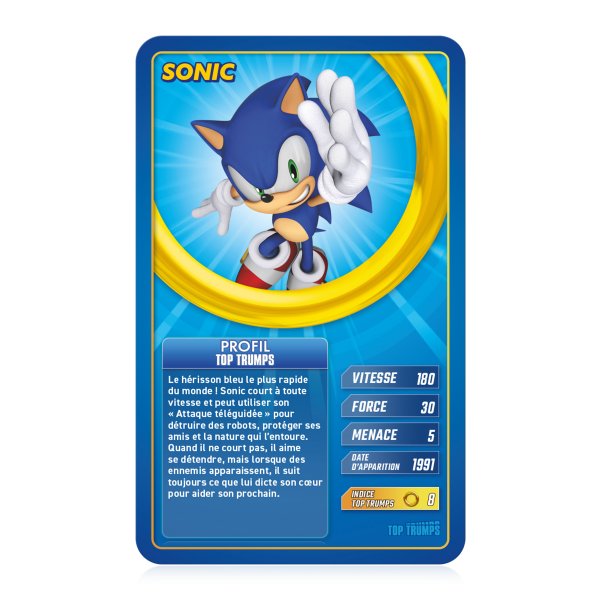 TOP TRUMPS SONIC THE HEDGEHOG – Image 6