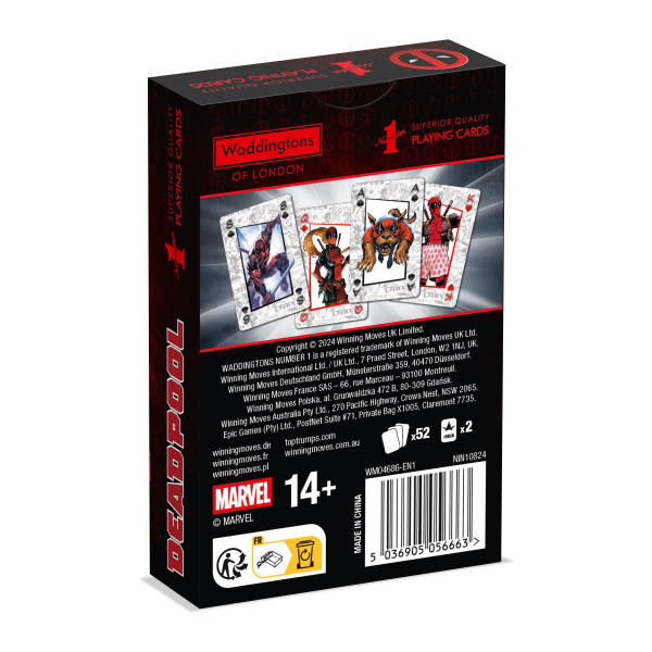 JEU DE 54 CARTES - DEADPOOL – Image 10