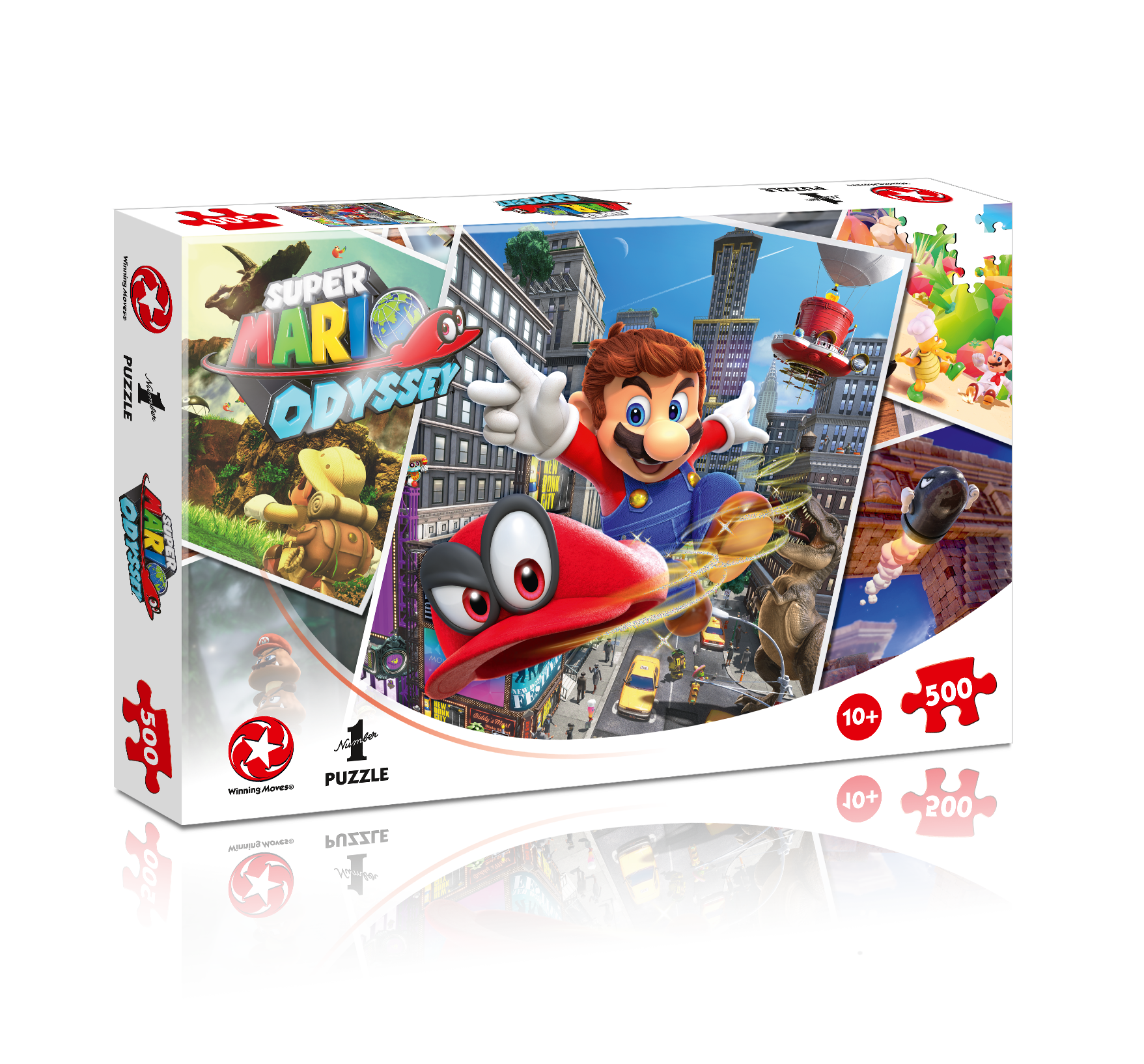 PUZZLE SUPER MARIO ODYSSEY WORLD TRAVELER 500 PIECES - Winning Moves