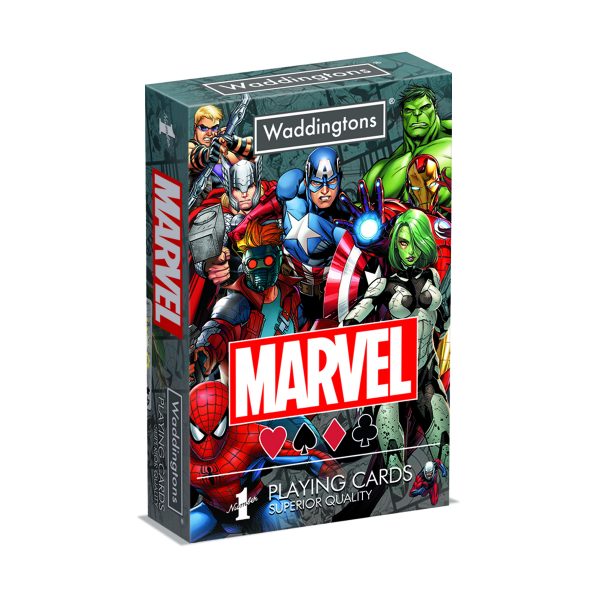 JEU DE 54 CARTES MARVEL