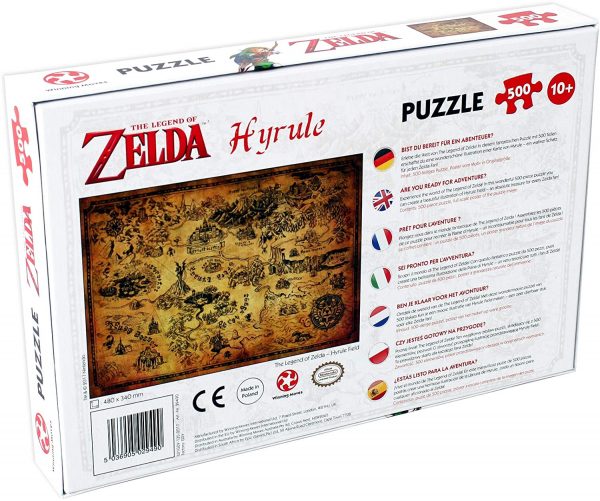 PUZZLE ZELDA HYRULE 500 PIECES – Image 5