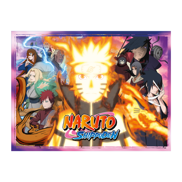 PUZZLE NARUTO SHIPPUDEN LA GRANDE GUERRE NINJA 1000 PIECES – Image 2