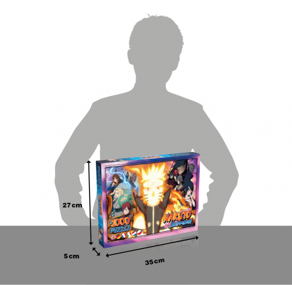 PUZZLE NARUTO SHIPPUDEN LA GRANDE GUERRE NINJA 1000 PIECES – Image 4
