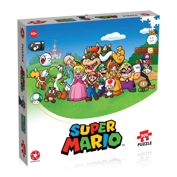 PUZZLE SUPER MARIO AND FRIENDS 500 PIECES