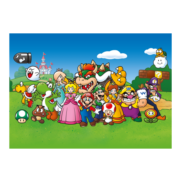 PUZZLE SUPER MARIO AND FRIENDS 500 PIECES – Image 2