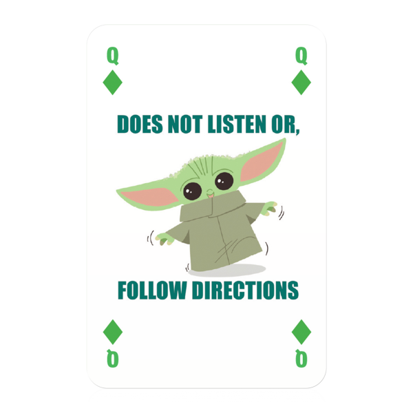 JEU DE 54 CARTES GROGU - THE MANDALORIAN – Image 4
