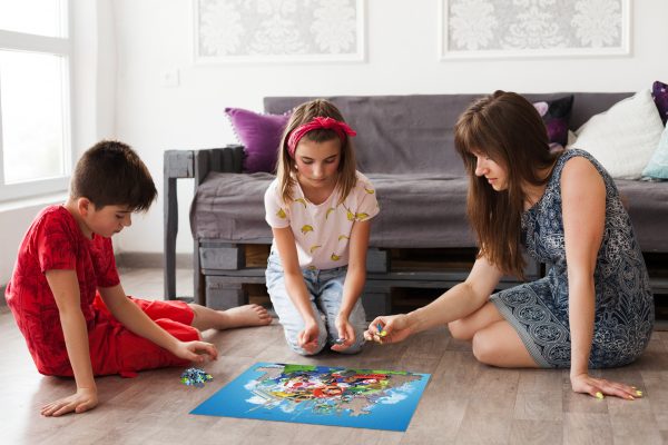 PUZZLE MARIO KART AUTOUR DU MONDE 500 PIÈCES – Image 6