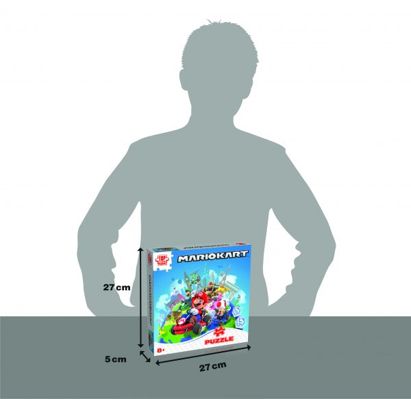 PUZZLE MARIO KART AUTOUR DU MONDE 500 PIÈCES – Image 2
