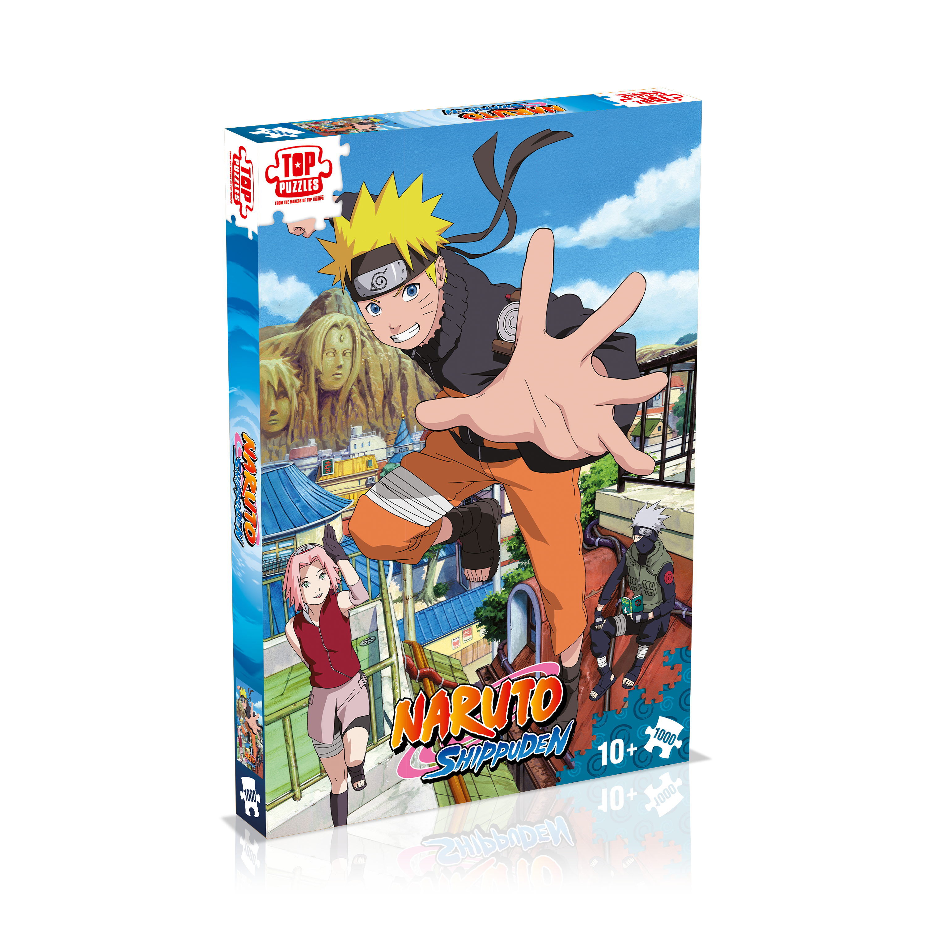 Naruto Shippuden Team Puzzle 1000 piece The OP Usaopoly 19” X 27”