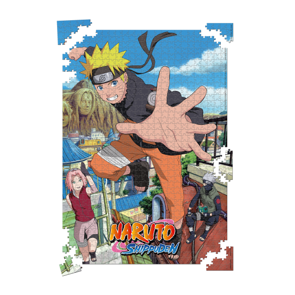 PUZZLE NARUTO SHIPPUDEN RETOUR A KONOHA 1000 PIECES – Image 4