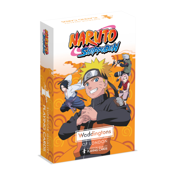 JEU DE 54 CARTES NARUTO SHIPPUDEN