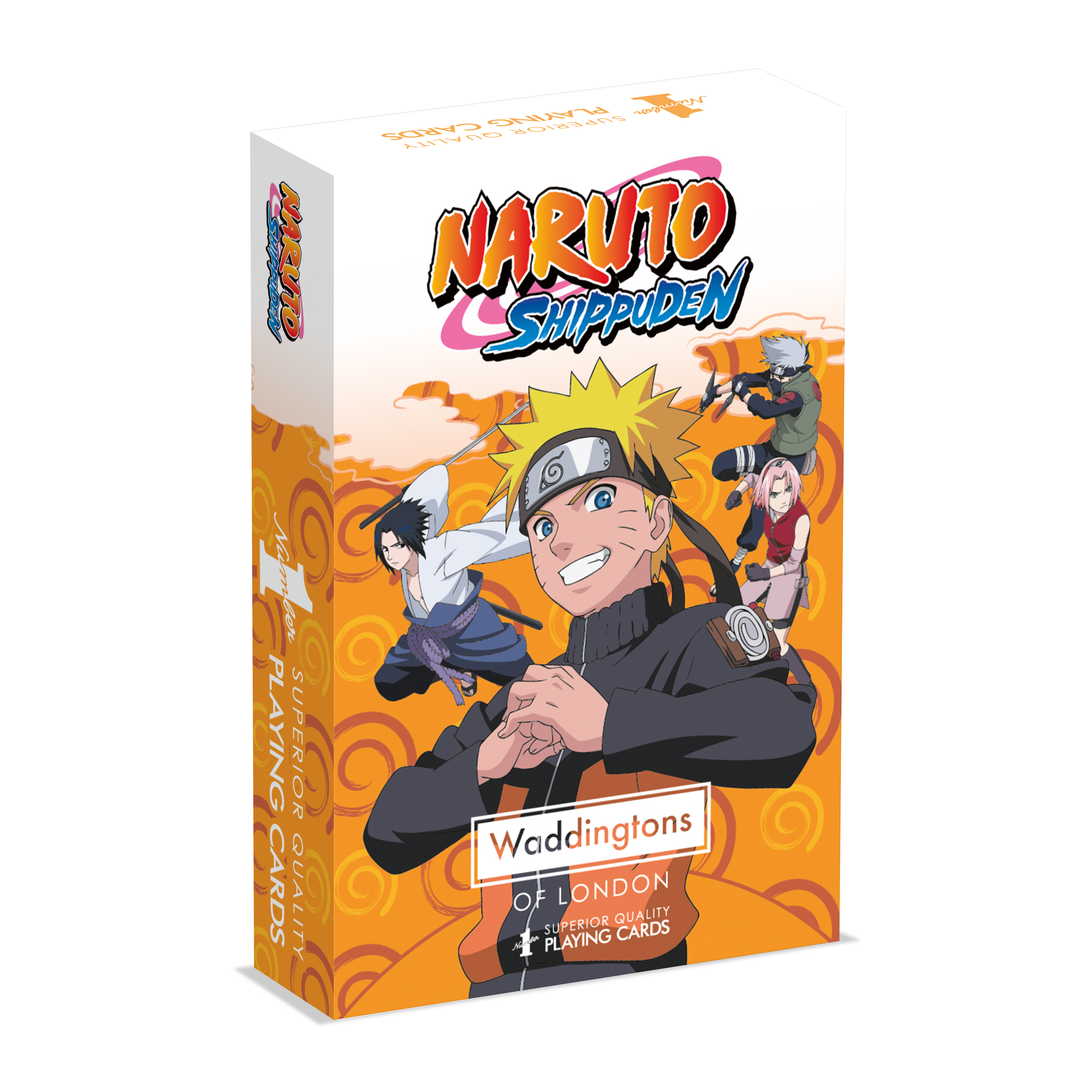 JEU DE 54 CARTES NARUTO SHIPPUDEN - Winning Moves