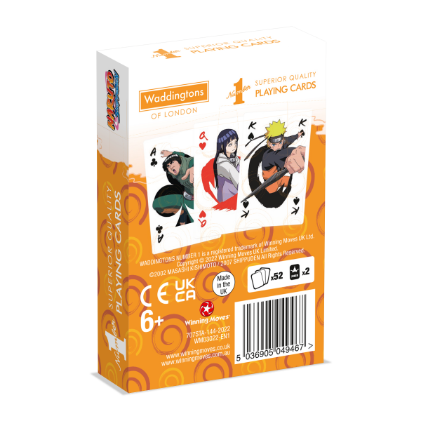 JEU DE 54 CARTES NARUTO SHIPPUDEN – Image 3